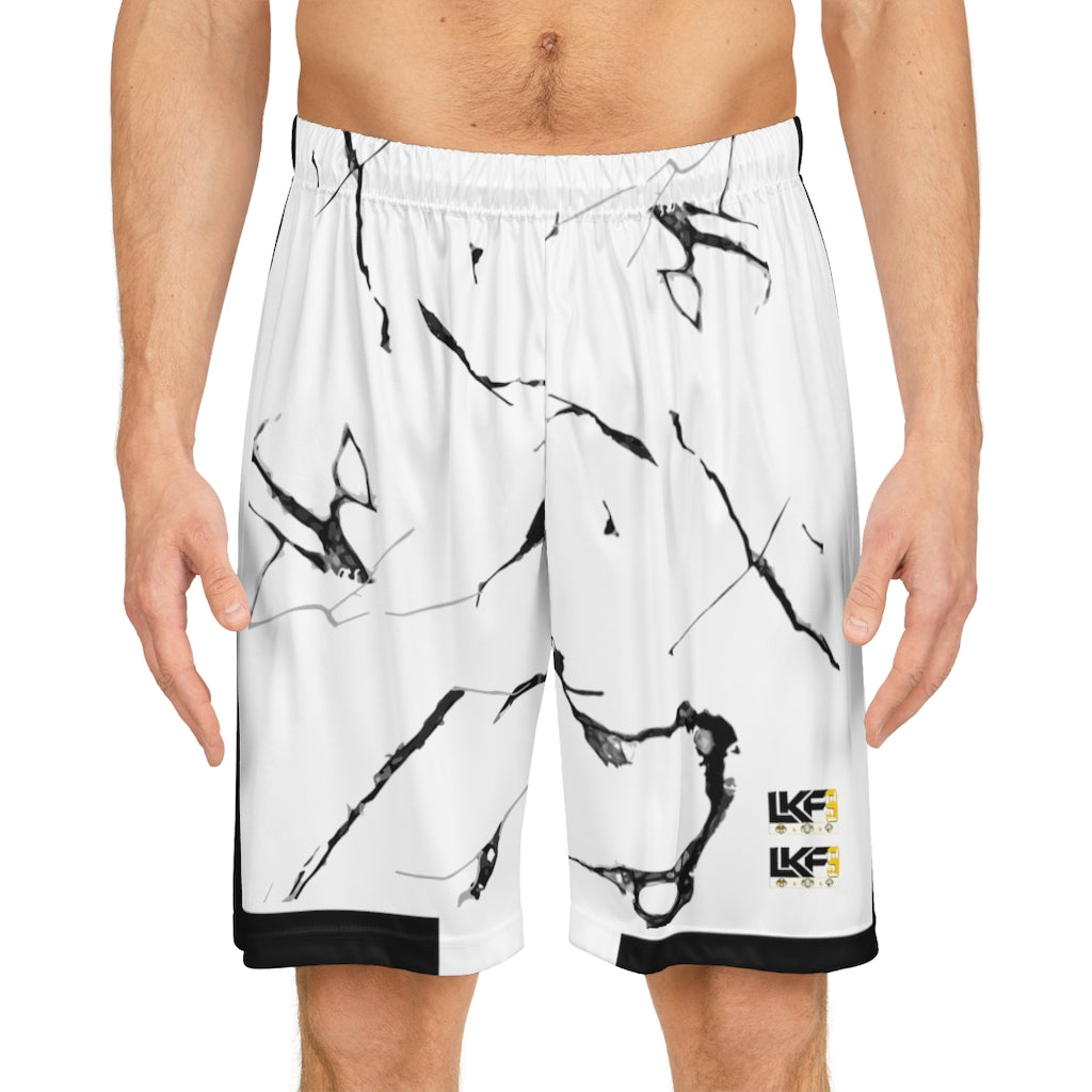 LKF9 Basketball Shorts WHITE