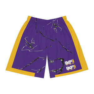 Basketball lkf9 Shorts  purple
