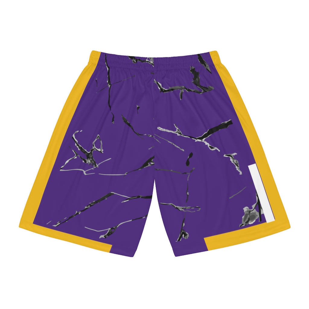 Basketball lkf9 Shorts  purple