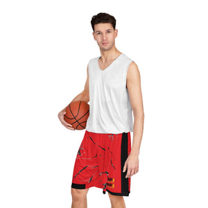 Basketball lkf9 Shorts red