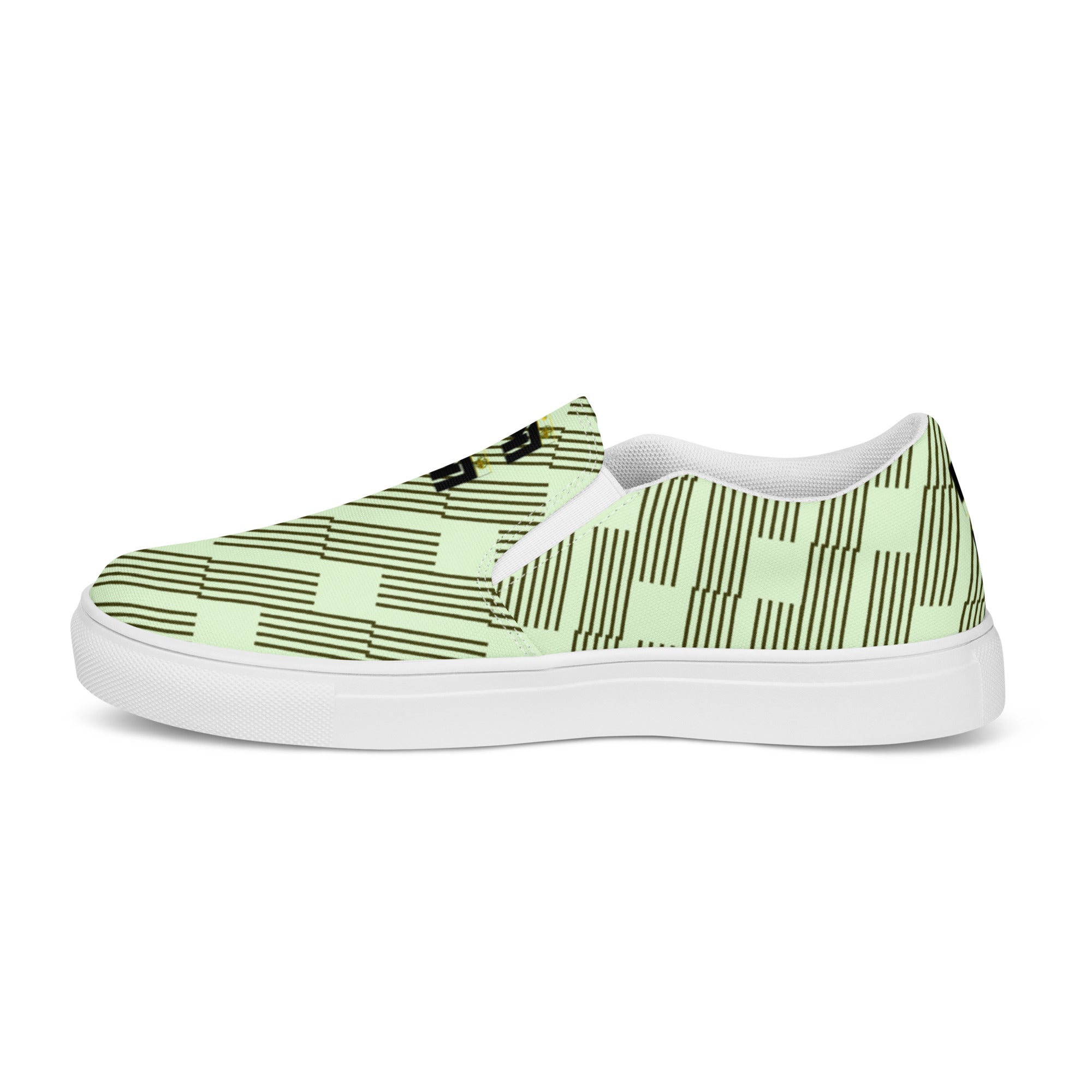 Men's slip-on green lkf9 shoes